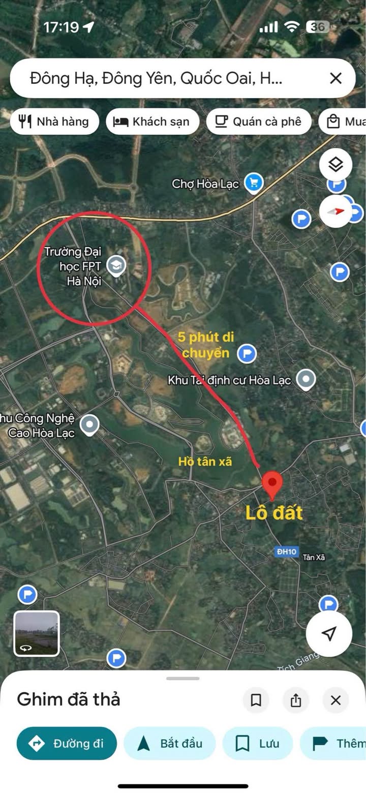 Đất nền 152m² Tân Xã, Thạch Thất chỉ 5 tỷ - Đầu tư lý tưởng cho thuê!