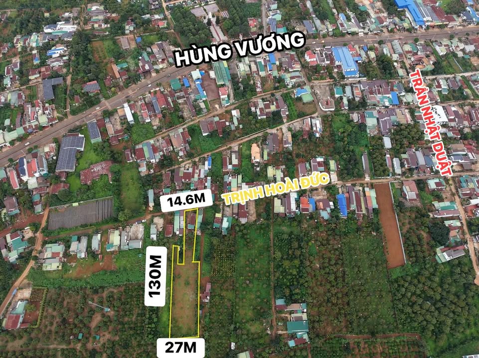 Đất nền Trịnh Hoài Đức, Buôn Hồ 2809m² giá 3.9 tỷ - Có sẵn nhà cấp 4