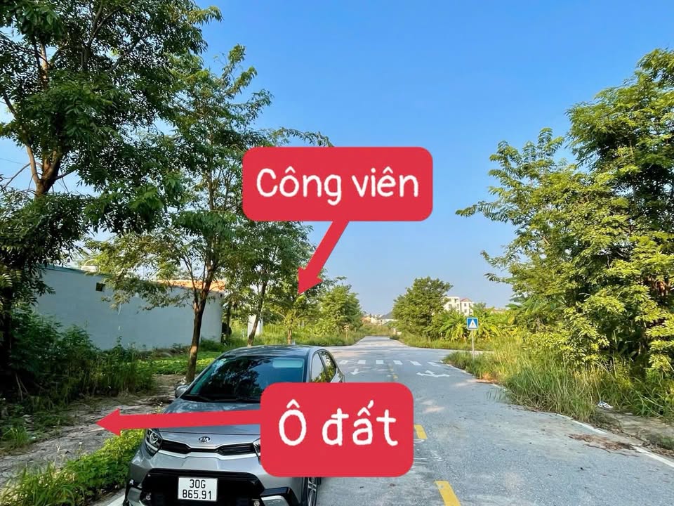 Đất nền F13 Đồng Gáo, Hội Hợp, Vĩnh Yên 107.5m² - Gần công viên, sổ đỏ chính chủ!