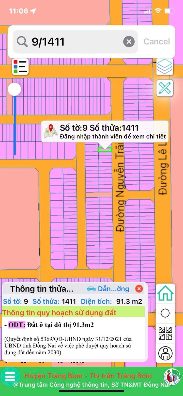 Nhà 3 tầng khu đô thị mới Golhil, Trảng Bom, 91m² - Giá cực tốt, vào ở ngay!