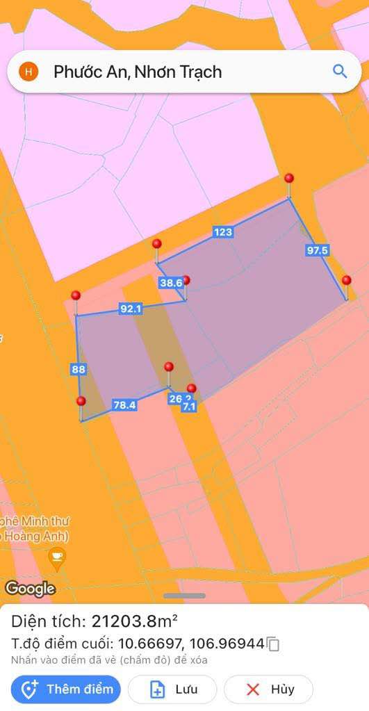 Đất mặt tiền cảng Phước An Nhơn Trạch 2ha giá 35 tỷ - Đầu tư sinh lời ngay!