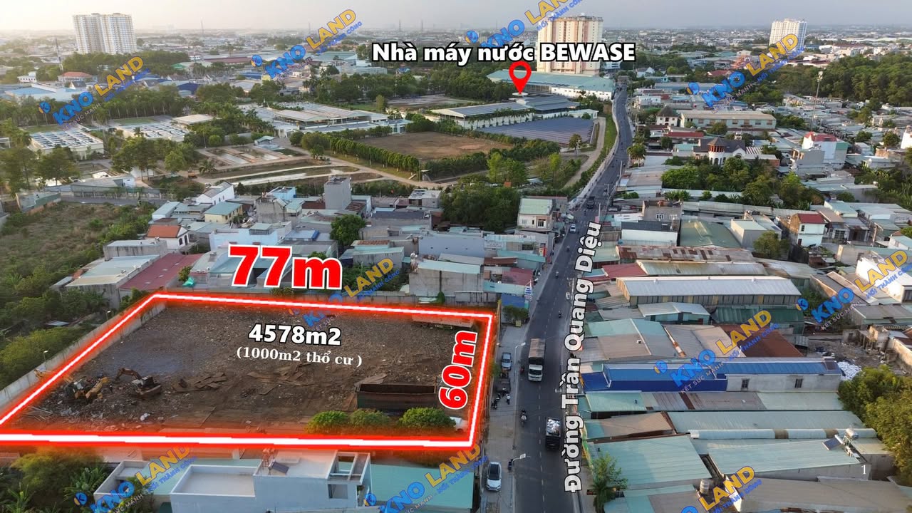 Mặt tiền kinh doanh Trần Quang Diệu 4578m² giá 65 tỷ - Đầu tư sinh lời ngay!