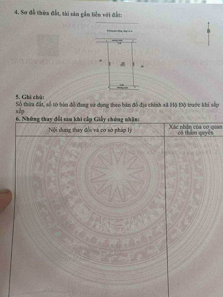 Đất nền Vĩnh Phong, Trần Phú, Hà Tĩnh 220m² giá 1.3 tỷ - Cơ hội đầu tư tuyệt vời!