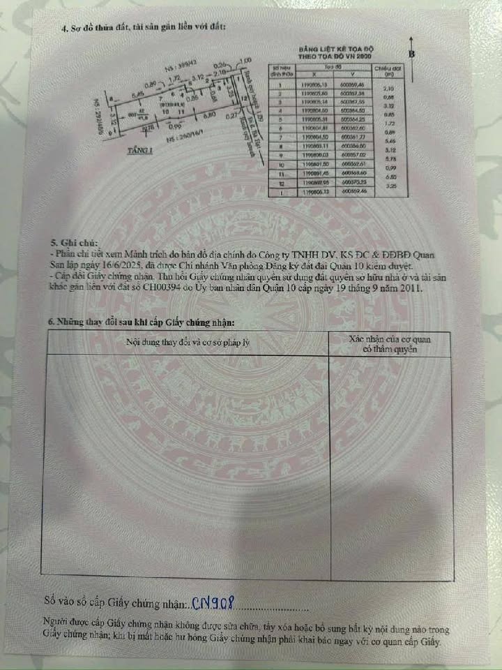 Nhà phố Phường 9, Quận 10 40m² giá 5.4 tỷ - Nhà mới đẹp, vào ở ngay!