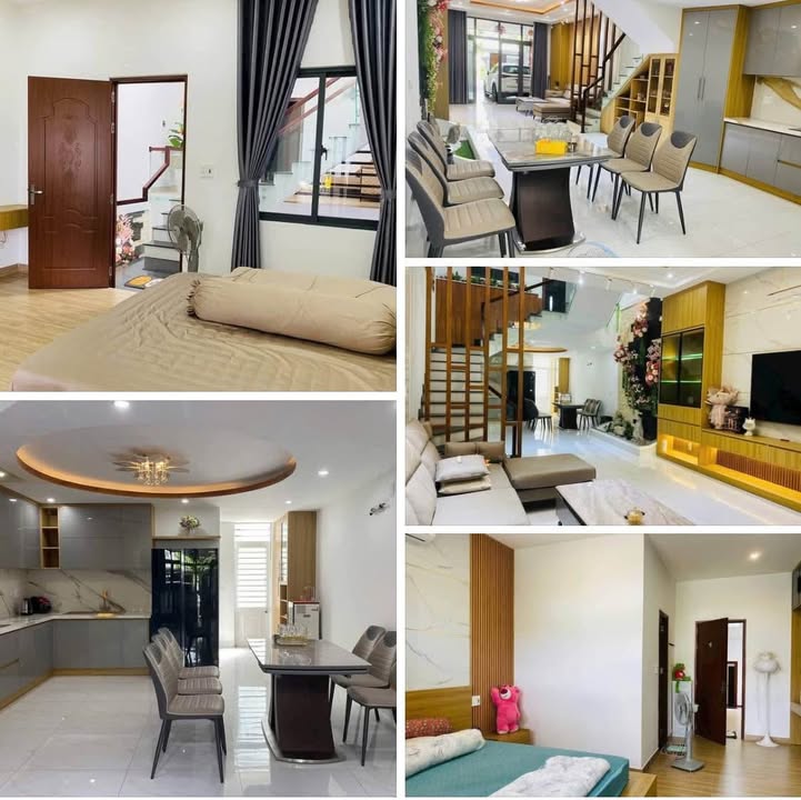 Nhà đẹp 3 tầng đường Bùi Trang Chước, Hòa Xuân, 100m² giá 8.x tỷ - Đầu tư sinh lời!