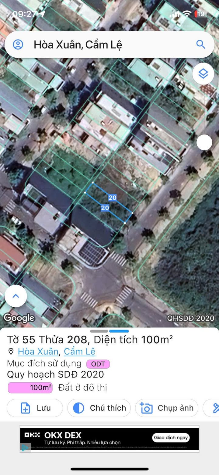 Đất nền Hòa Xuân 100m² giá 6.4 tỷ - Sổ đỏ chính chủ, vị trí đắc địa!