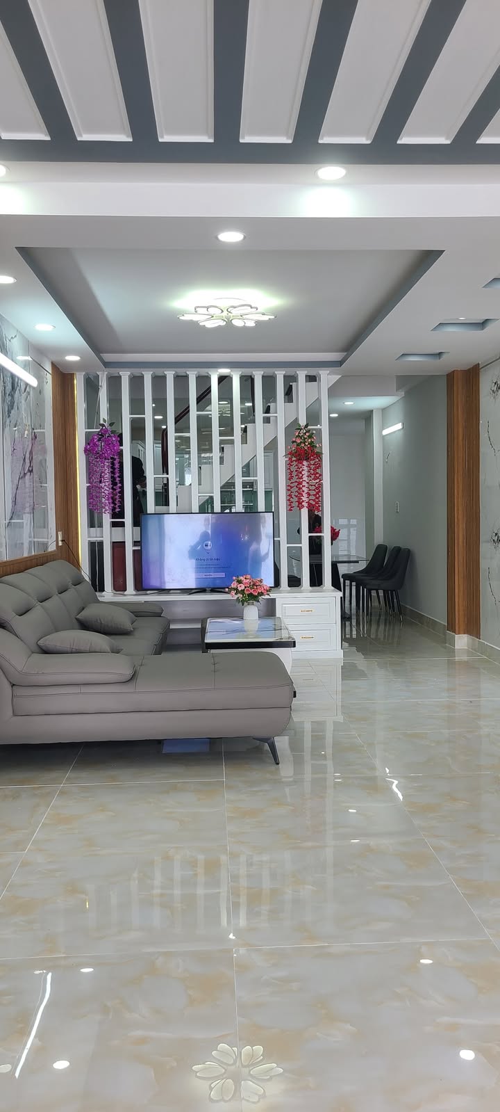Nhà phố Phú Xuân Nhà Bè 85m² giá 5.5 tỷ - Sổ hồng riêng, tiện nghi đầy đủ!