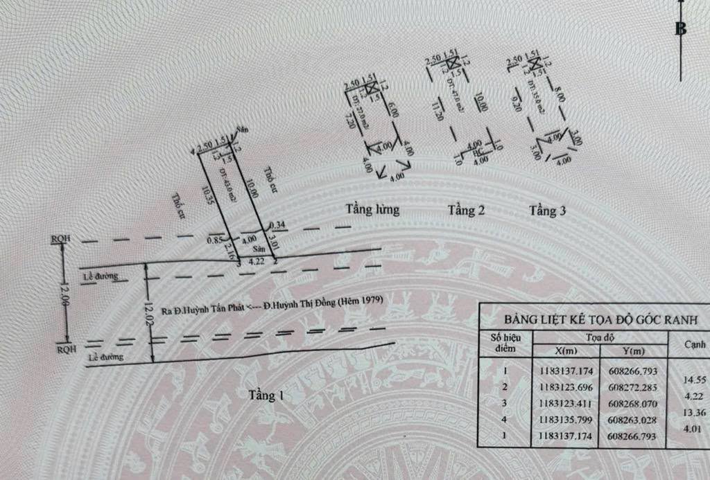 Nhà phố Hẻm Xe Tải Phú Xuân 76m² giá 9.3 tỷ - Phù hợp mở công ty và ở