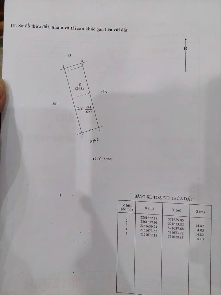 Nhà 3 tầng Lưu Hữu Phước, Nam Định 60m² giá 3 tỷ - Chính chủ bán gấp!