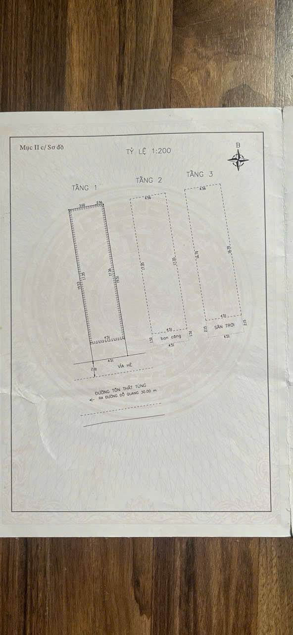Nhà 3 tầng mặt tiền Tôn Thất Tùng Đà Nẵng 89m² giá 9 tỷ - Gần trung tâm thành phố!