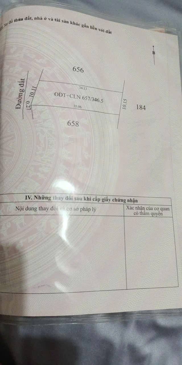 Đất nền An Hòa Trảng Bàng 340m² giá 1.2 tỷ - Mặt tiền đường thông thoáng!