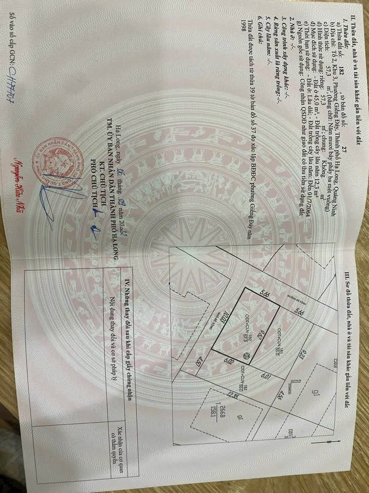 Đất nền Giếng Đáy Hạ Long 57m² giá 1.7 tỷ - Vị trí siêu đẹp, giao dịch nhanh!