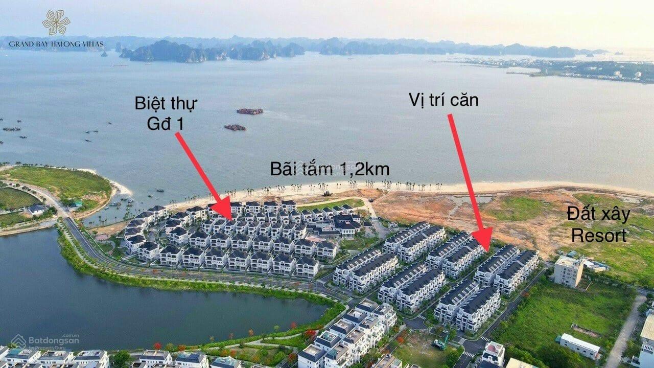 Nhà liền kề mặt biển Grand Bay Hạ Long 105m² giá 8.5 tỷ - Tiềm năng kinh doanh cực tốt!