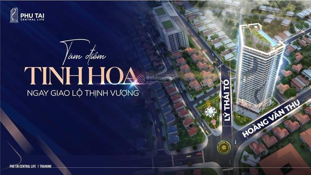 Căn hộ Phú Tài 2 Central Life - 3 mặt tiền Hoàng Văn Thụ, 78m² - Bàn giao quý 4/2025