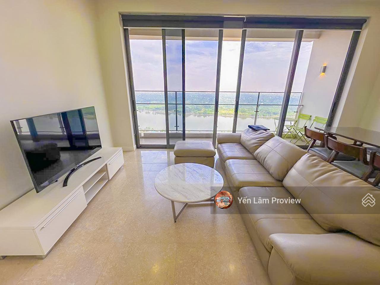 Căn hộ The Nassim Thảo Điền 152.48m² giá 33.125 tỷ - Căn góc view sông Sài Gòn đẹp mắt!