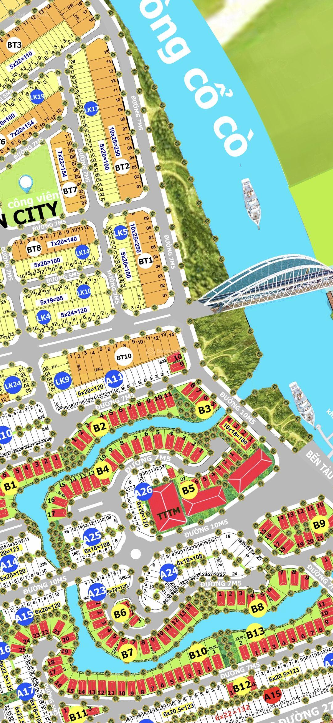 Đất nền Green City Điện Ngọc 400m² giá 14 tỷ - Lô góc mặt sông Cổ Cò!