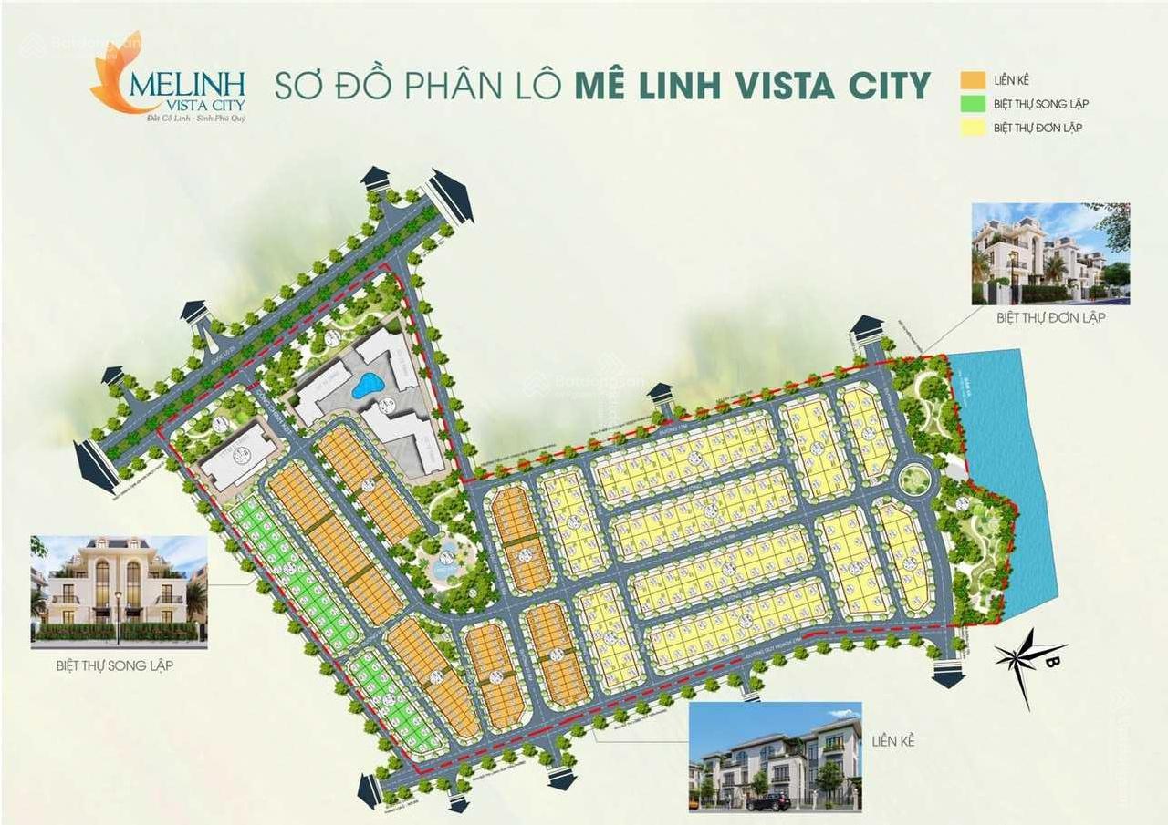 Liền kề Vista Mê Linh - Minh Đức 102m² giá 4.59 tỷ - Sẵn sàng vào ở!
