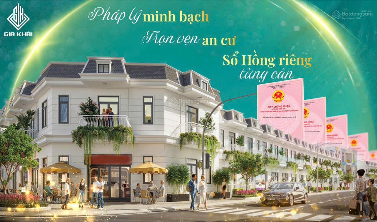 Nhà phố thương mại Gia Khải Luxury, Bến Cát 70m² giá 2.4 tỷ - Đầu tư sinh lời ngay!