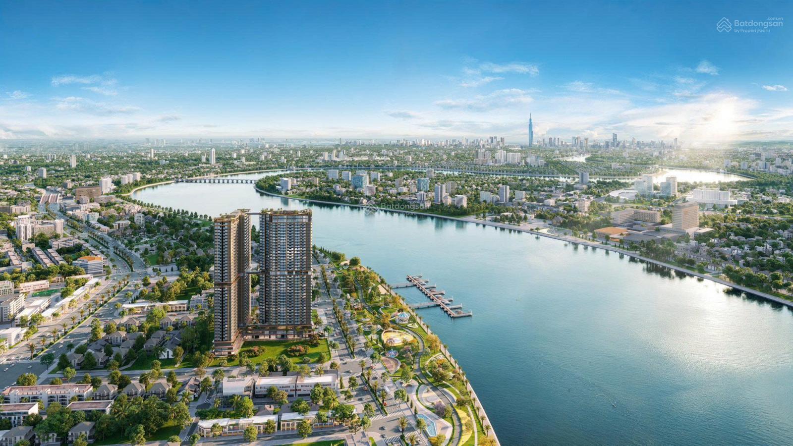 Căn hộ A&T Saigon Riverside 58m² giá 2.8 tỷ - Không gian sống nghỉ dưỡng ven sông!