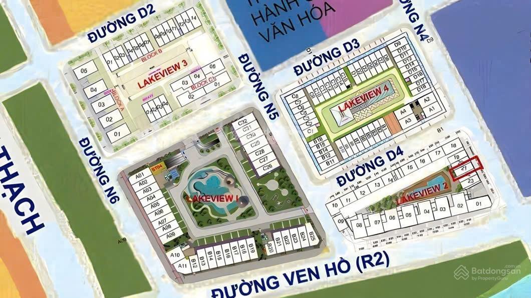 Cho thuê shophouse Lakeview Thủ Thiêm 140m² giá 200 triệu - Vị trí đắc địa