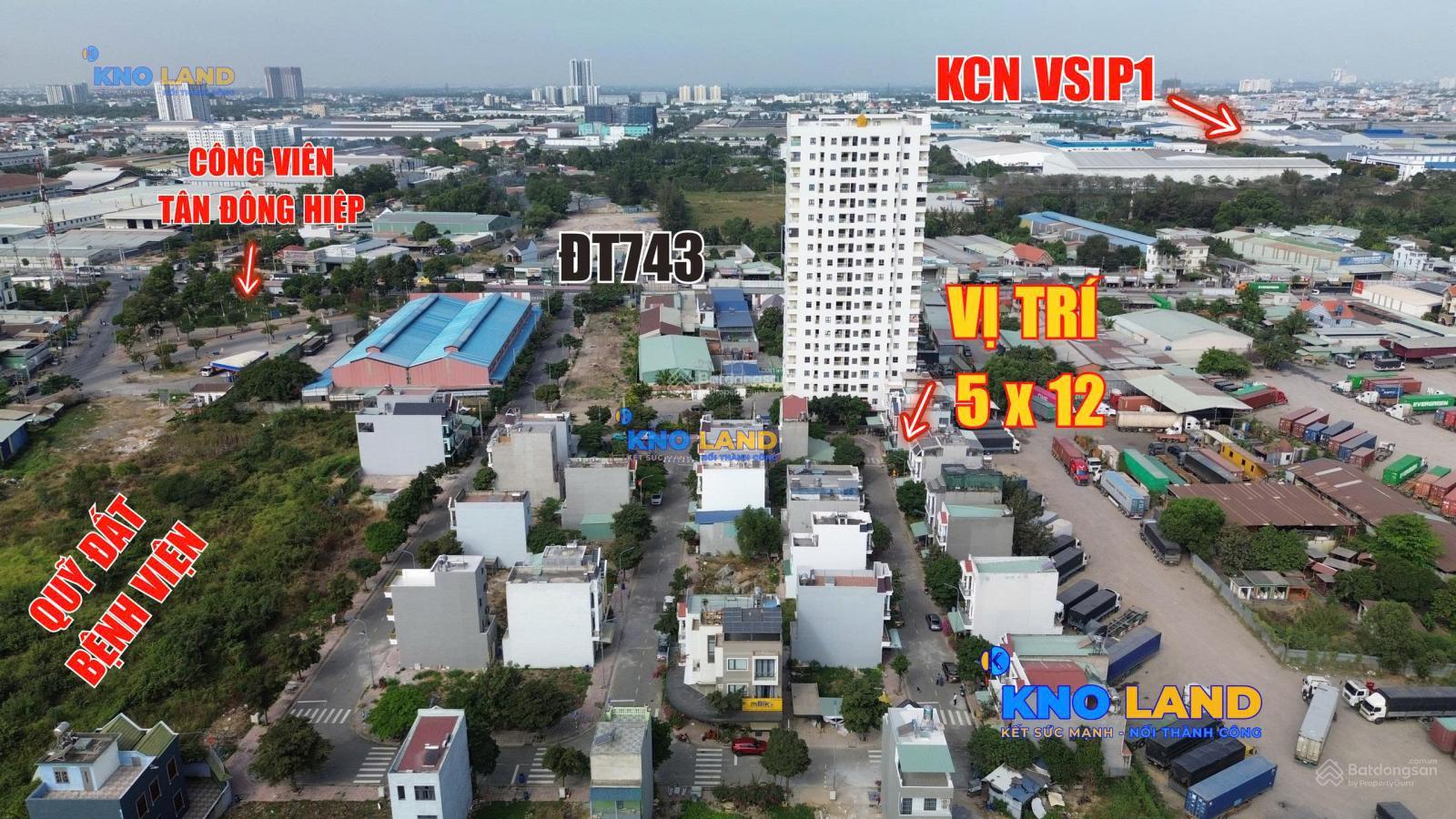 Bán đất tại KDC Phúc Đạt, Dĩ An 61,1m² giá 2,85 tỷ - Cơ hội đầu tư hấp dẫn!