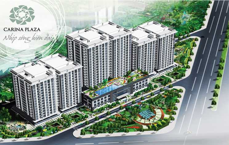 Căn hộ Carina Plaza Quận 8 99m² giá 7.5 triệu - Thiết kế thông thoáng, gần trung tâm!