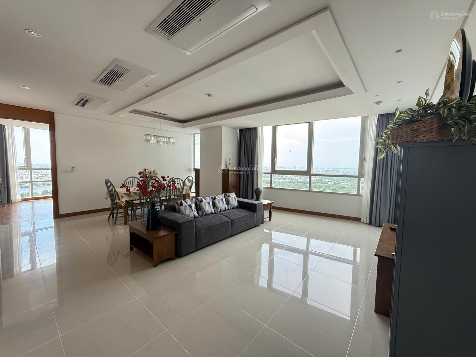 Căn hộ Xi Riverview Palace Thảo Điền 185m² giá 80 triệu - View sông thoáng mát!
