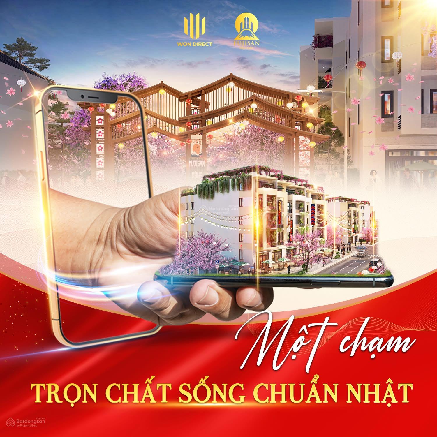 Nhà phố Fujisan Đông Triều 80m² giá 3 tỷ - Chính sách ưu đãi hấp dẫn