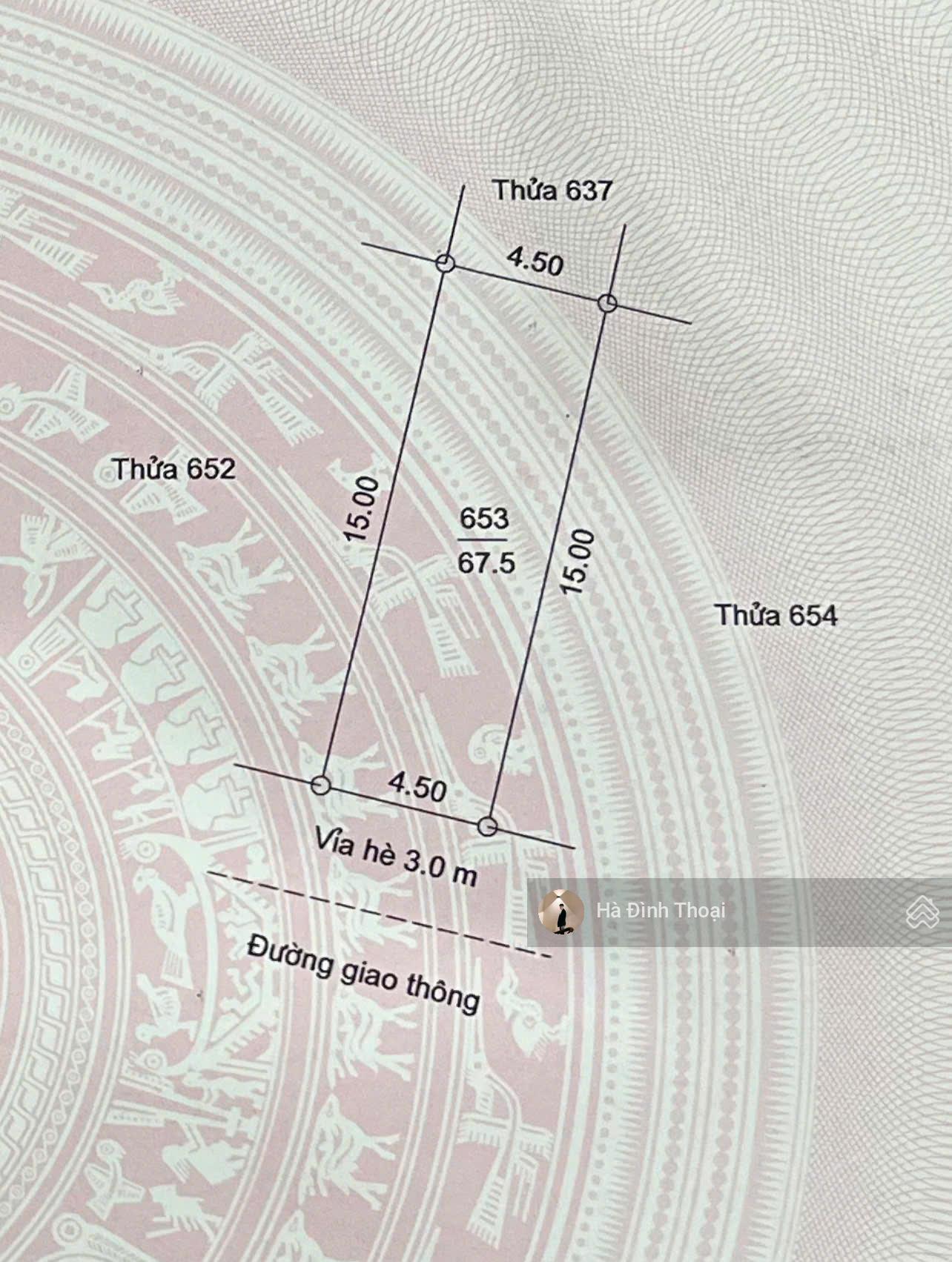 Đất nền LK52A-45 KĐT Tân Phú Hưng, 67.5m² giá 3.45 tỷ - Đầu tư sinh lời tại Hải Dương!