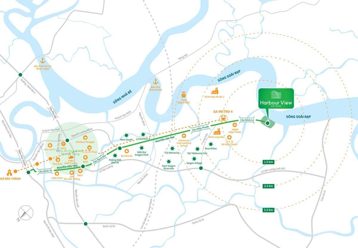 Đất nền Hiệp Phước Harbour View 80m² giá chỉ từ 1.25 tỷ - Đầu tư sinh lời bền vững!