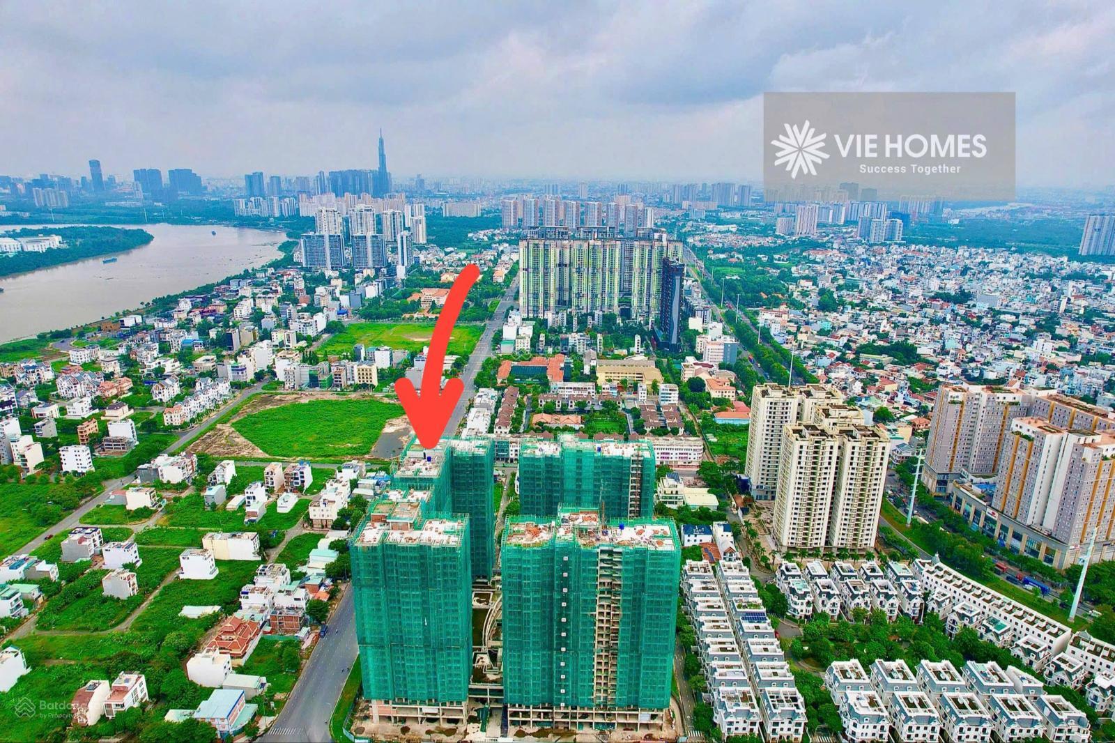 Căn hộ 95m² Victoria Village Thạnh Mỹ Lợi giá 8,5 tỷ - View sông và pháo hoa tuyệt đẹp!