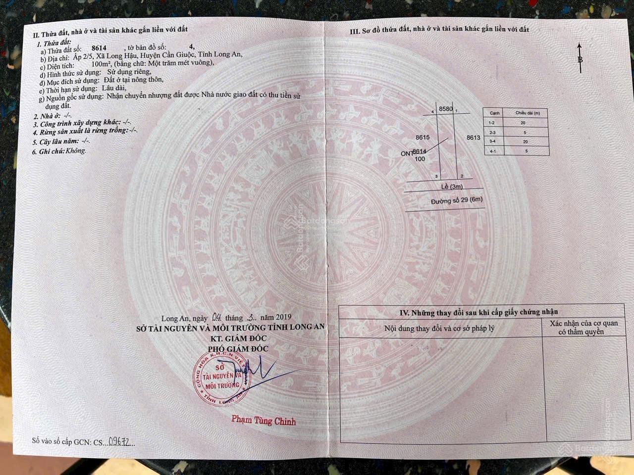 Đất nền dự án KDC Thái Sơn Long Hậu 100m² giá 2,18 tỷ - Đầu tư sinh lời ngay!