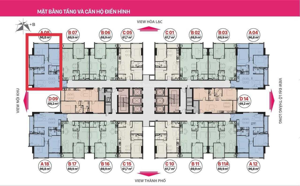 Chung cư Thăng Long Capital An Khánh 69.9m² - Giá cả thỏa thuận, hỗ trợ tận tình!