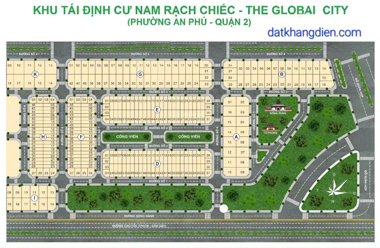Bán 2 lô đất sổ hồng sát Global City, giá chỉ 21.5 tỷ - Cơ hội đầu tư hấp dẫn!