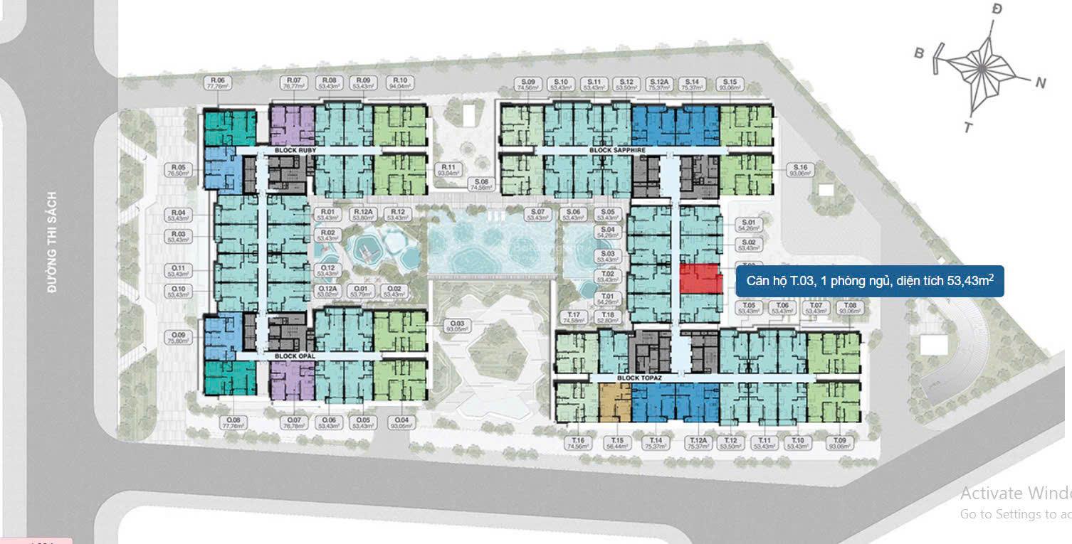 Căn hộ 1PN view biển Vũng Tàu Pearl 56.44m² cắt lỗ 100 triệu - Cơ hội hiếm có!