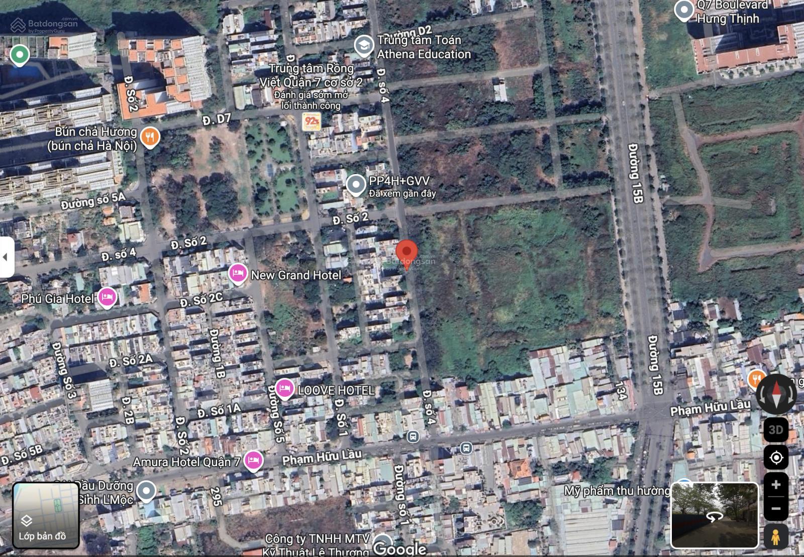 Bán đất nền KDC Phú Mỹ Chợ Lớn Quận 7 | 92.5m² giá 12.8 tỷ - Vị trí đắc địa, đầu tư sinh lời!