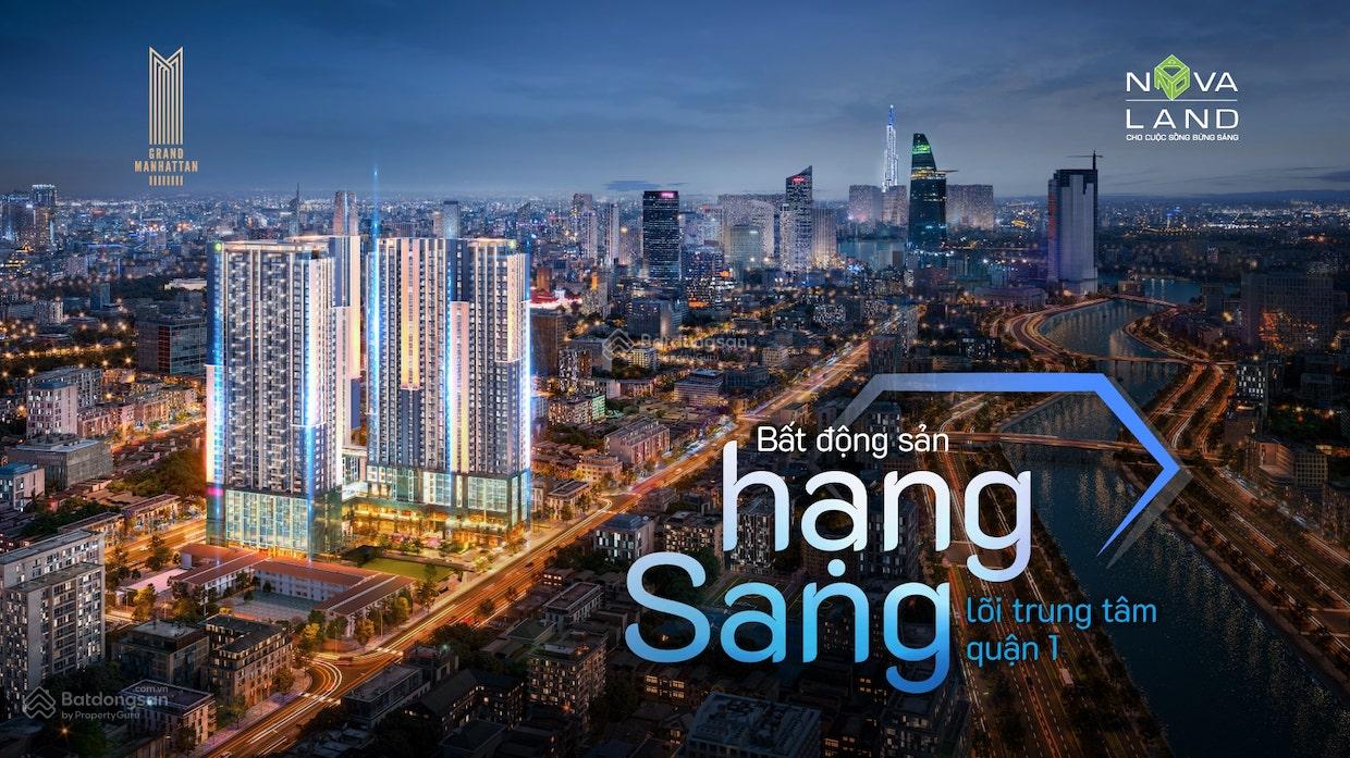 Căn hộ The Grand Manhattan Quận 1 - 2PN 2WC 68.1m² giá chỉ 10.5 tỷ - Không gian sống xanh giữa Sài Gòn!