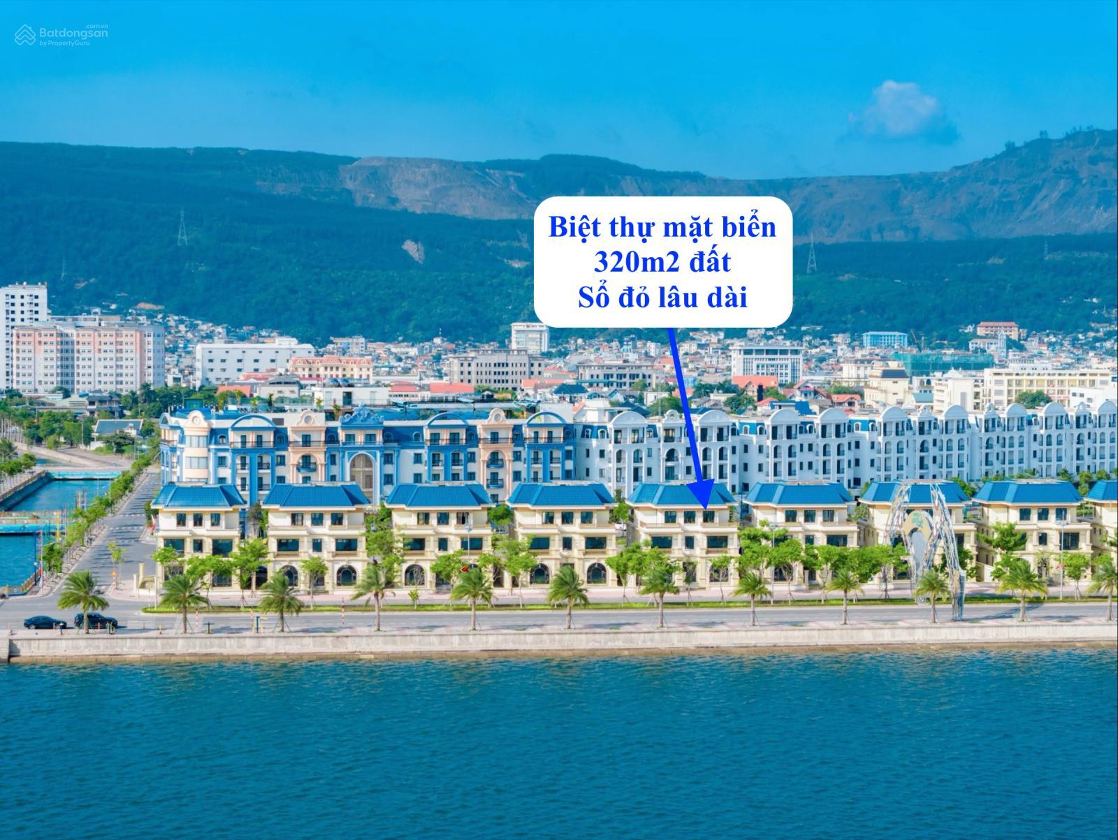 Biệt thự mặt biển Green Dragon City Cẩm Phả 320m² - Sổ đỏ lâu dài, giá tốt!