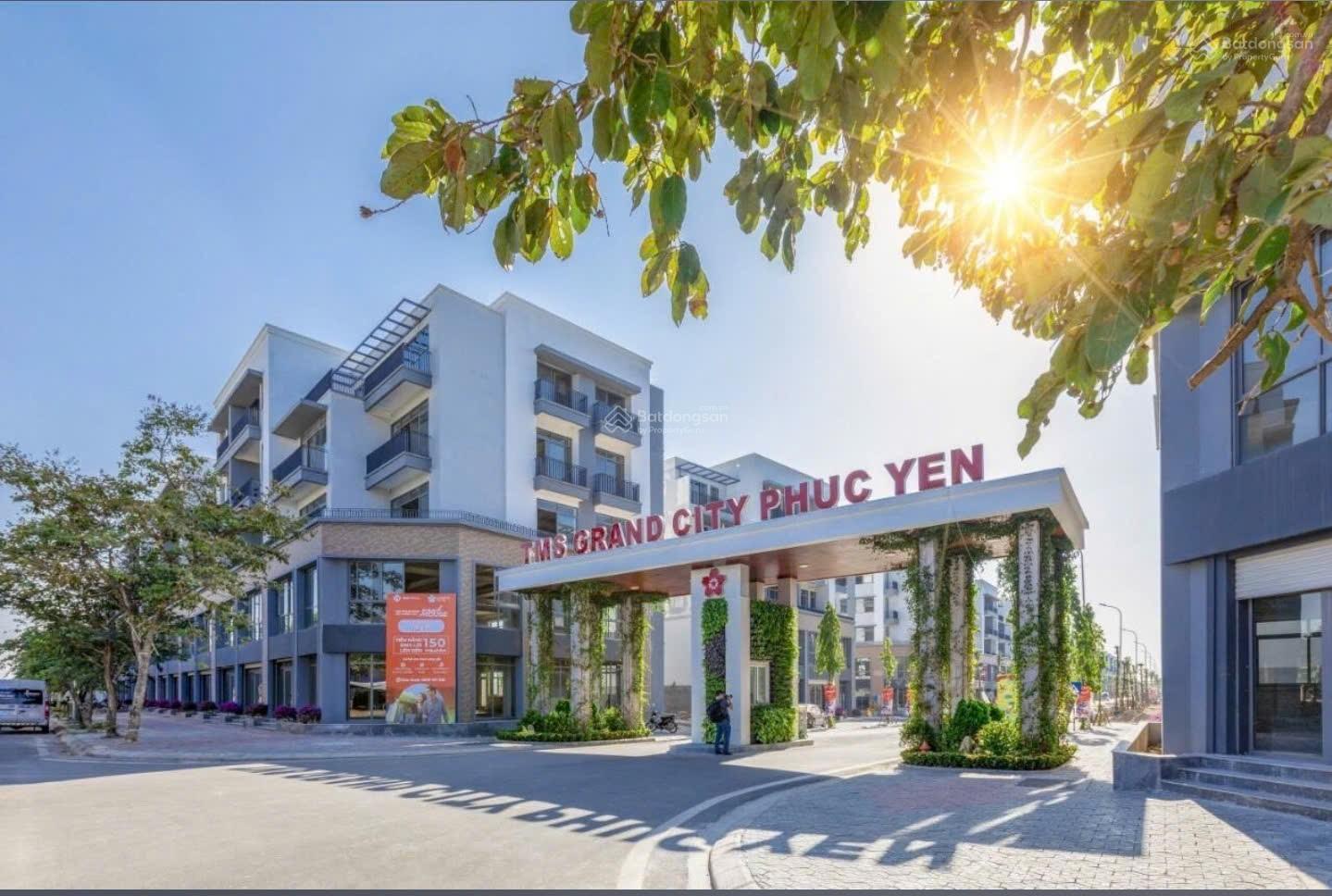 Đất dự án TMS Grand City Phúc Yên 80m² giá 3,6 tỷ - Vị trí đắc địa gần hồ sinh thái!