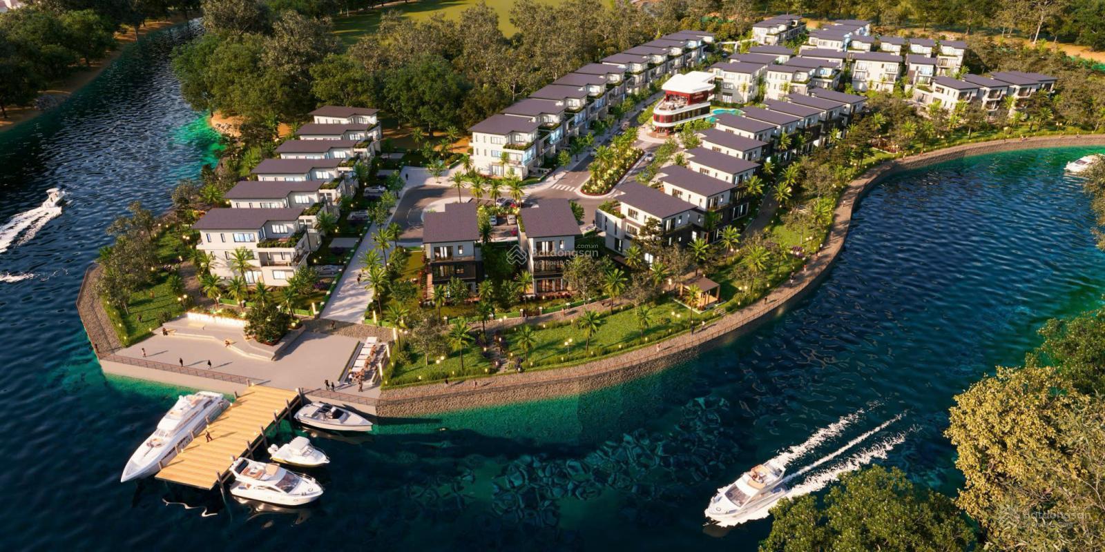 Biệt thự song lập Rivera Villas Phú Quốc 220m² giá 18.5 tỷ - Vị trí vàng ven sông!