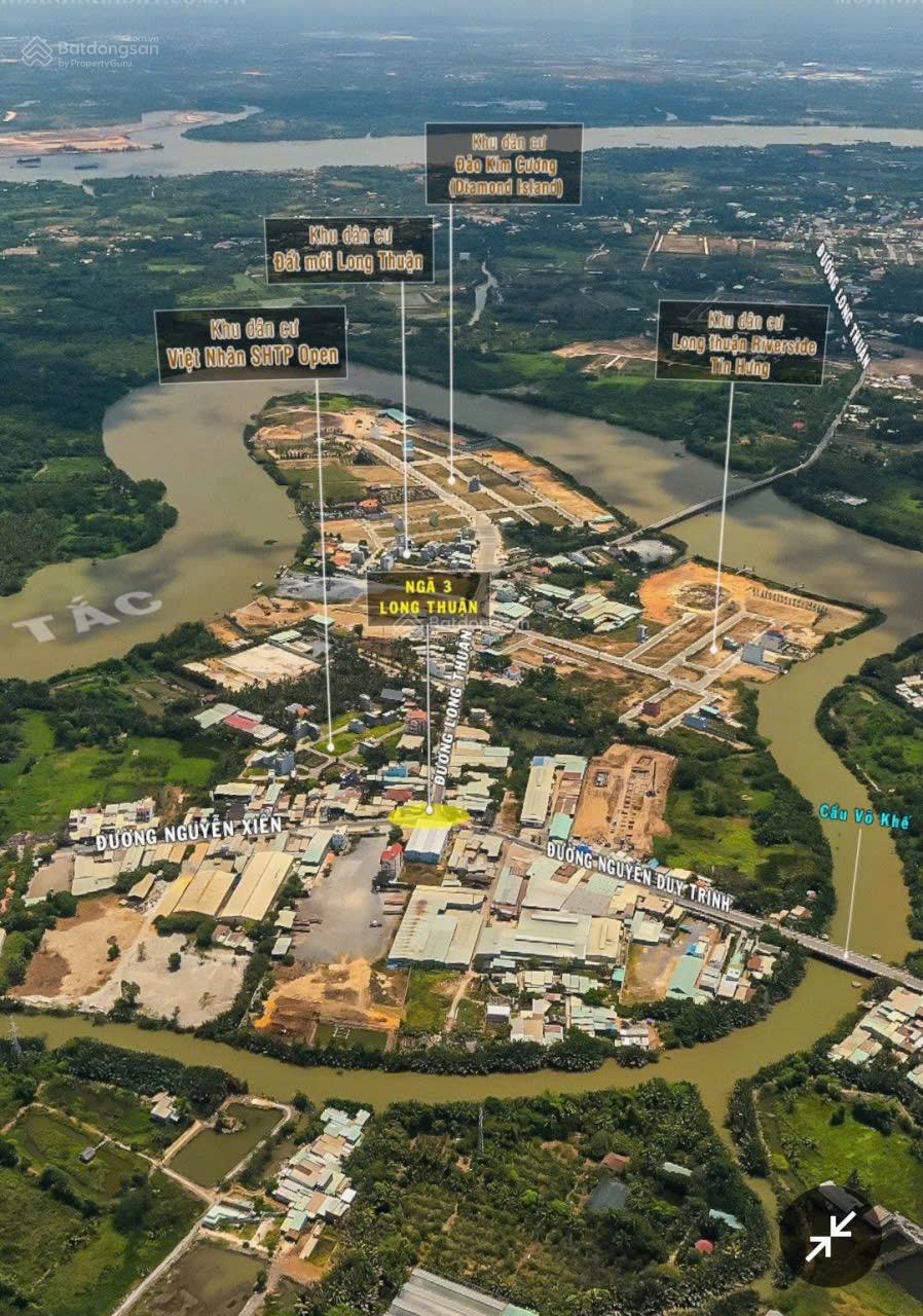 Đất nền Diamond Island Quận 9 77m² giá 3.5 tỷ - Vị trí đẹp 3 mặt sông