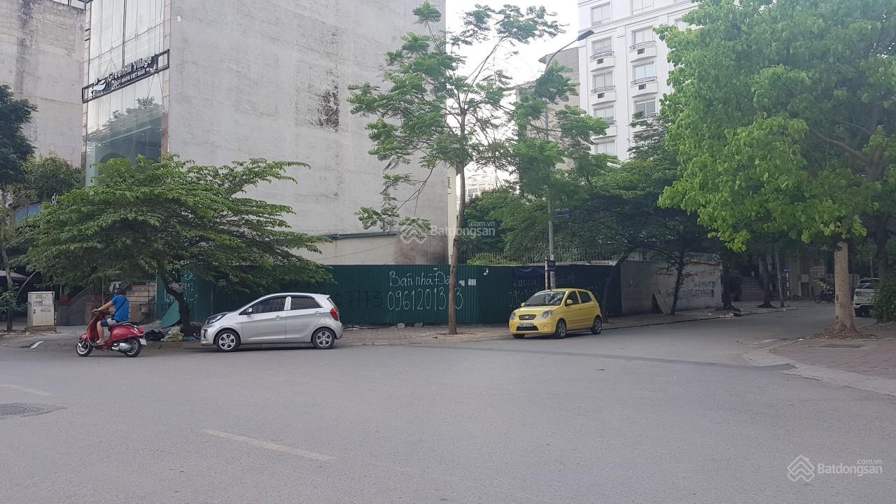 Bán 07 lô đất đấu giá KĐT mới Cầu Giấy, Trần Thái Tông. DT 126,8m2, MT 8,06m, phù hợp xây tòa văn phòng, KS