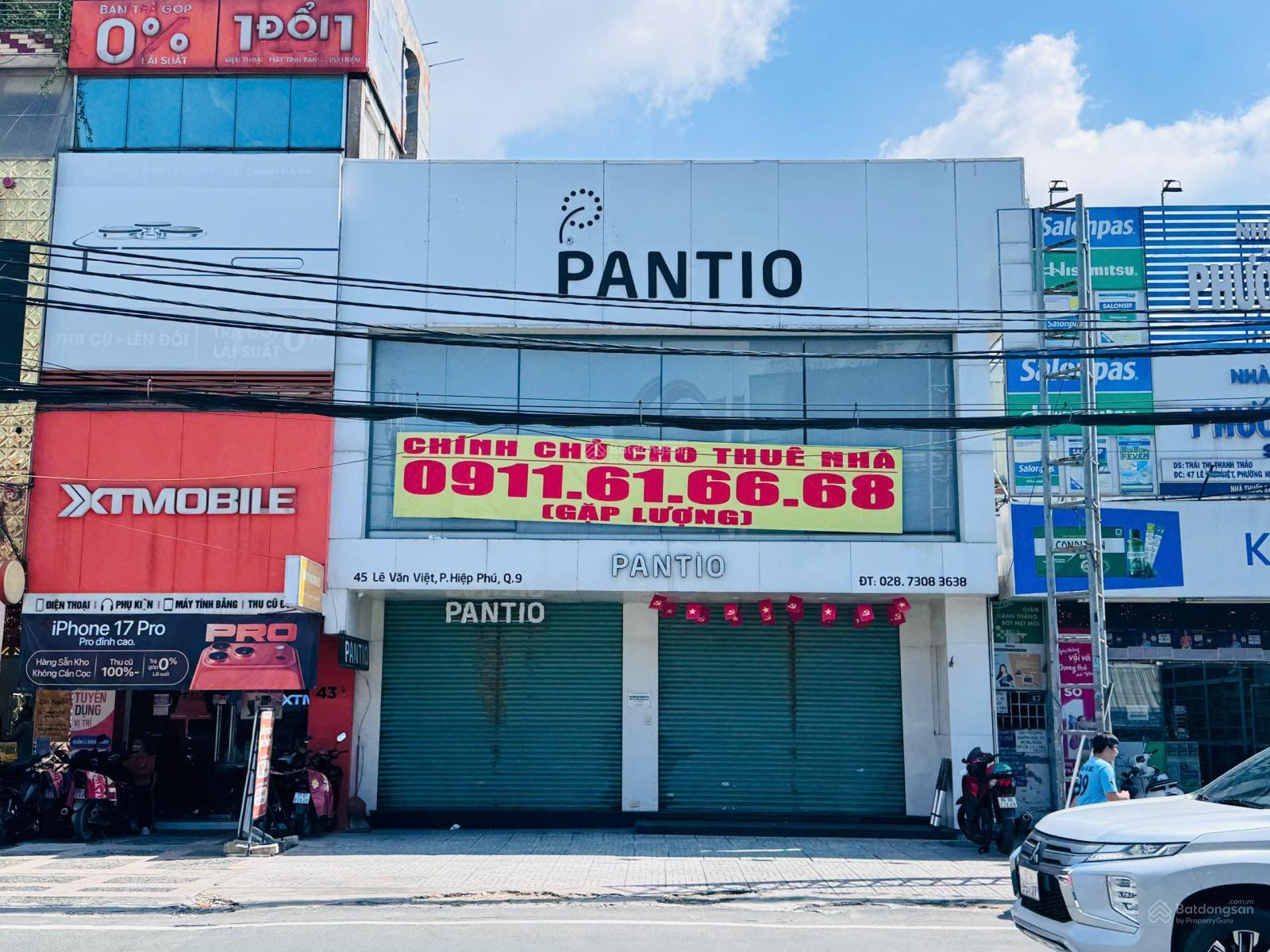 Cho thuê nhà mặt tiền Lê Văn Việt, Quận 9 - Diện tích 380m², giá 200 triệu/tháng - Kinh doanh sầm uất!