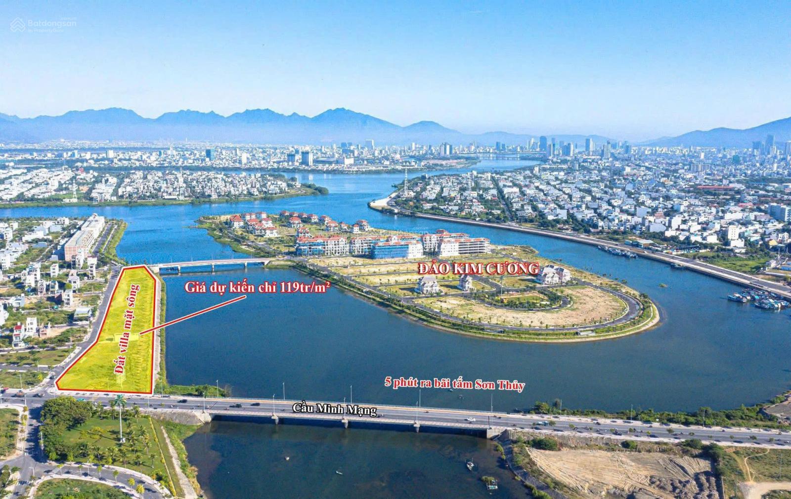 Đất nền biệt thự mặt sông Hòa Quý Đà Nẵng 260m² giá 27.227 tỷ - Sở hữu ngay vị trí độc đáo!