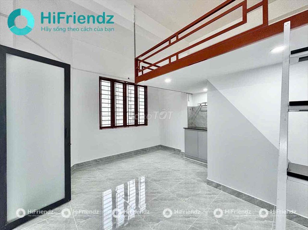 Chung cư Duplex mới xây Bình Thạnh 25m² giá 3.9 triệu - Gác cao tự do thoải mái!