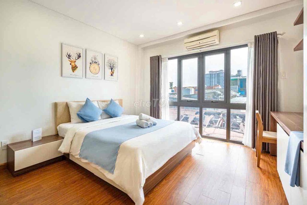 Studio cho thuê 30m² tại Nguyễn Cửu Vân, Quận Bình Thạnh - Full nội thất, an ninh đảm bảo!