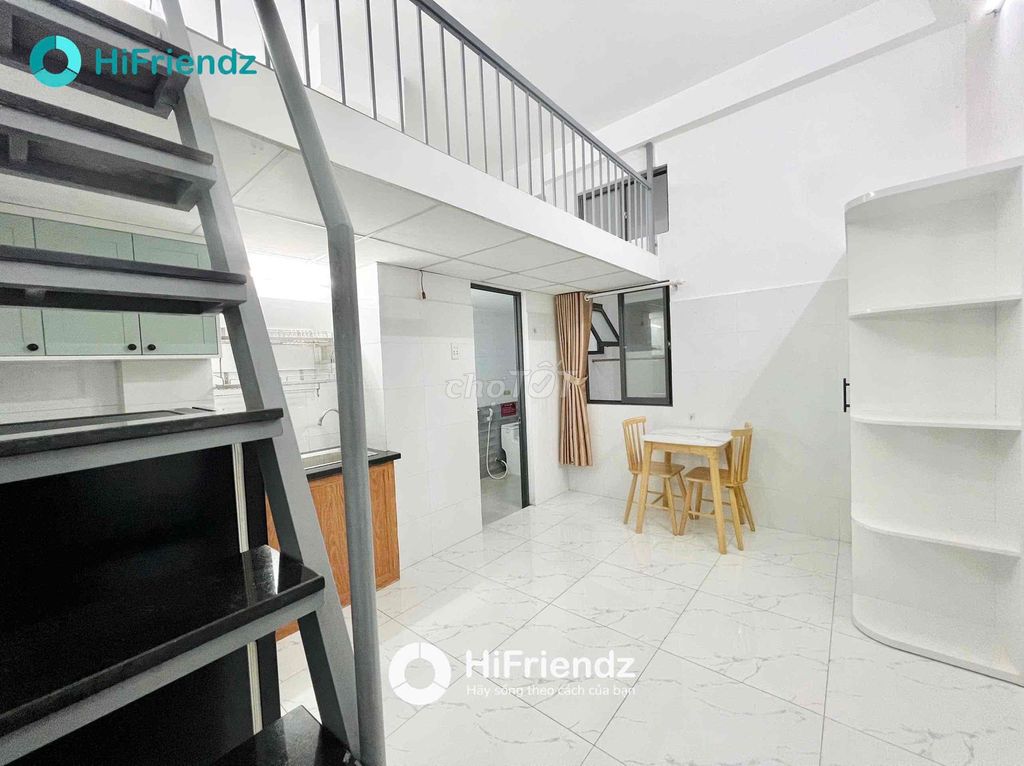 Căn hộ Duplex mới xây tại Nguyễn Thái Học 30m² giá 4.4 triệu - Phòng đẹp, có thể ở ngay!