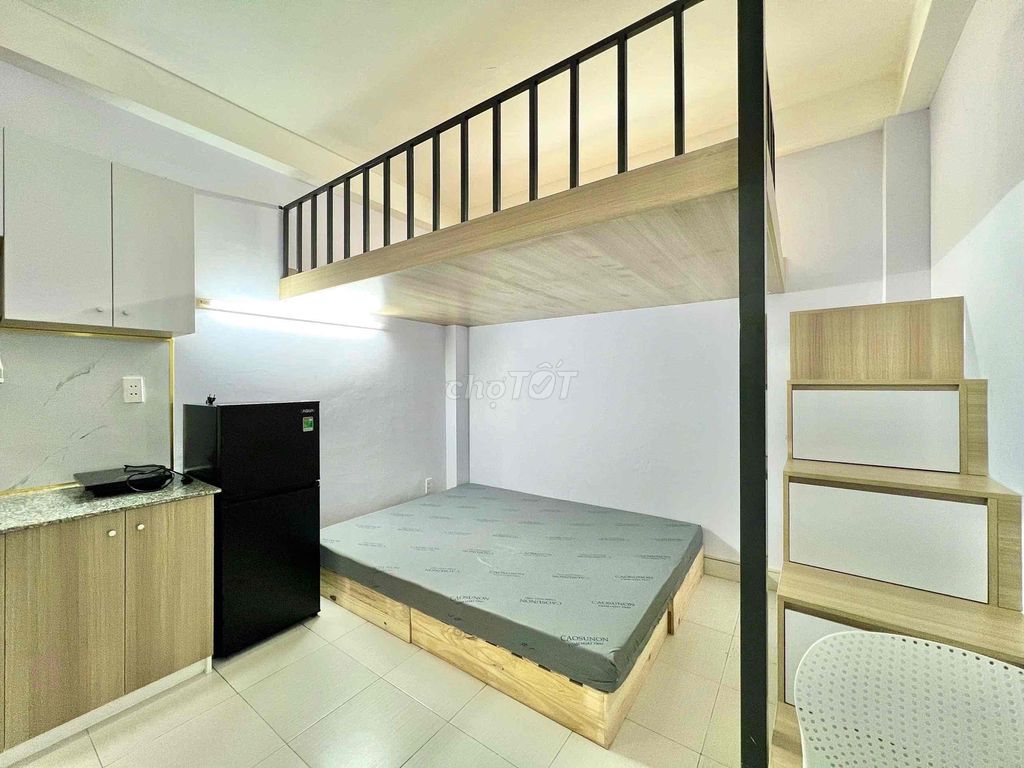 Căn hộ Duplex cho thuê Đường Tạ Quang Bửu 28m² giá 4 triệu - Di chuyển thuận tiện các quận!
