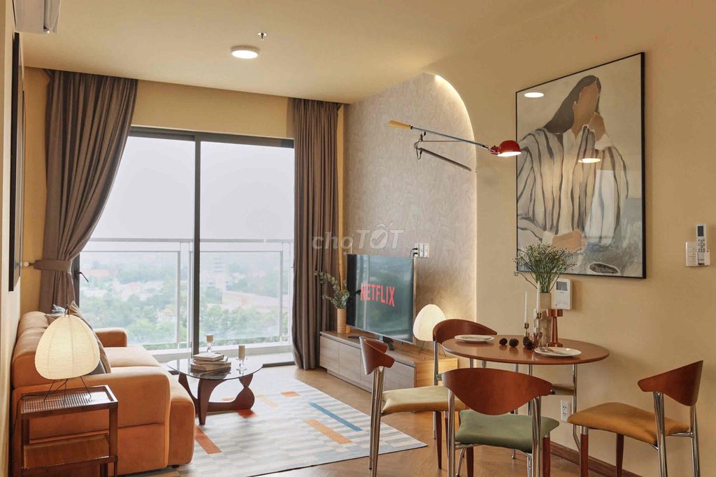 Căn hộ cho thuê Bến Vân Đồn, Quận 4, 85m² giá 24.5 triệu - Đầy đủ nội thất, an ninh 24/24!