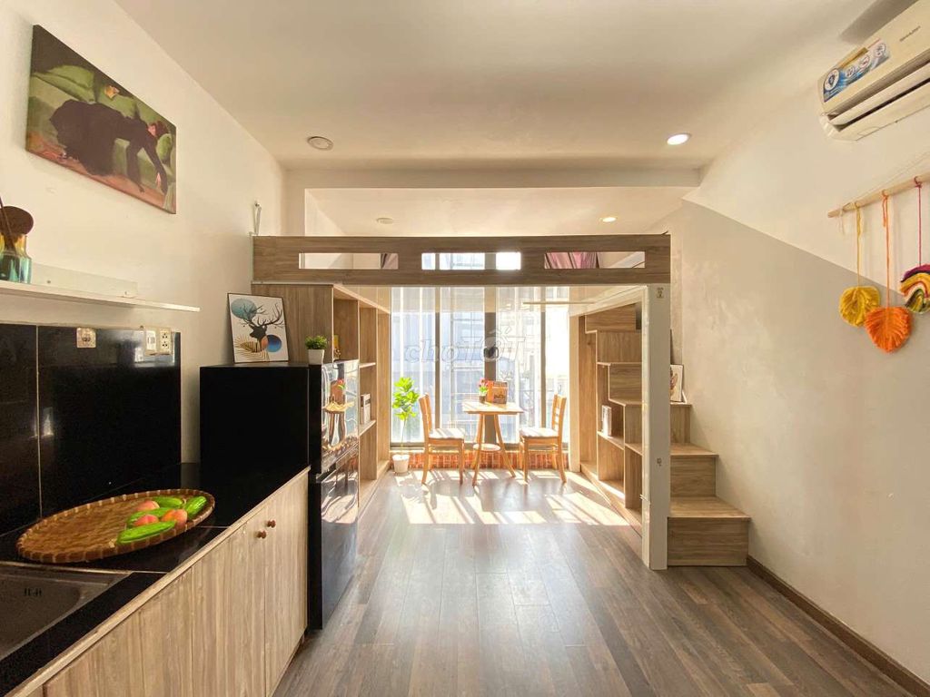 Căn hộ cho thuê 22m² tại Bình Thạnh chỉ 4.85 triệu - Tiện nghi đầy đủ, giá tốt!